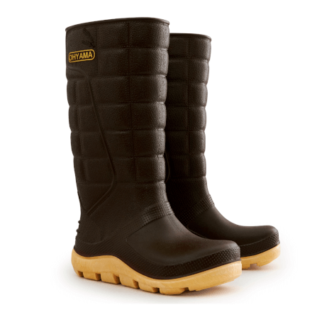 รองเท้าบูทถนอมเท้า OHYAMA รุ่น EXTRA สีน้ำตาล เบอร์ 10.5_0