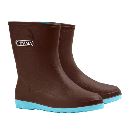 รองเท้าบูทถนอมเท้า OHYAMA รุ่น Twotone สีน้ำตาล เบอร์ 9.5