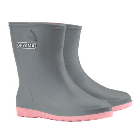 รองเท้าบูทถนอมเท้า OHYAMA รุ่น Twotone สีเทา เบอร์ 9.5