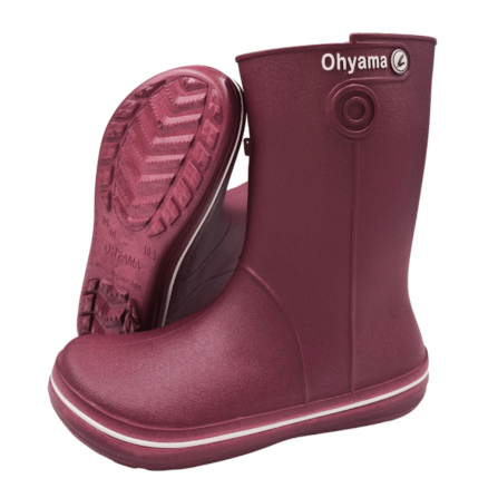 รองเท้าบูทถนอมเท้า OHYAMA รุ่น LADY สีลูกหม่อน เบอร์ 10_0