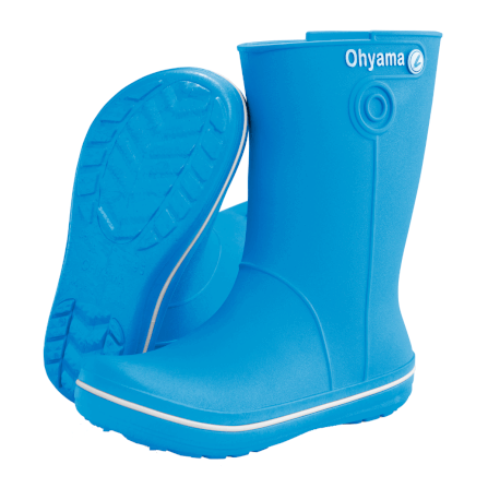 รองเท้าบูทถนอมเท้า OHYAMA รุ่น LADY สีบลูฮาวาย เบอร์ 11.5_0