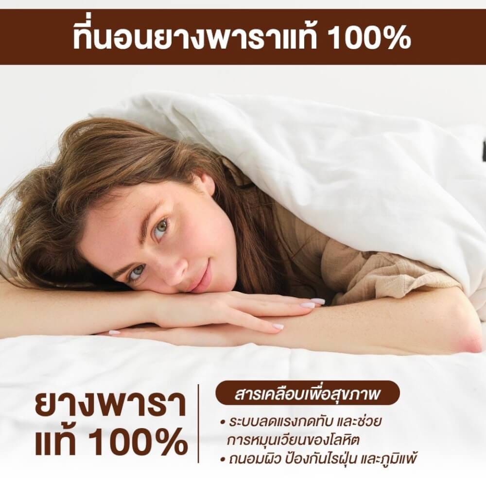 ที่นอน 3.5 ฟุต BEDISUPREME รุ่น ATLAN หนา 4.5 นิ้ว หุ้มผ้าแจ๊คการ์ด