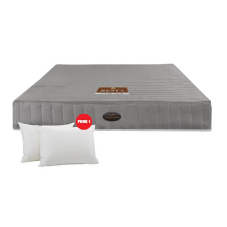 ที่นอน 6 ฟุต BEDISUPREME รุ่น RESTA หนา 9 นิ้ว หุ้มผ้า COTTON VELOUR_0