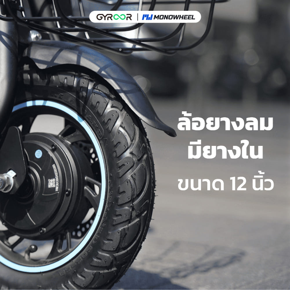 สกู๊ตเตอร์ไฟฟ้าแบบนั่งขี่ GYROOR C1S