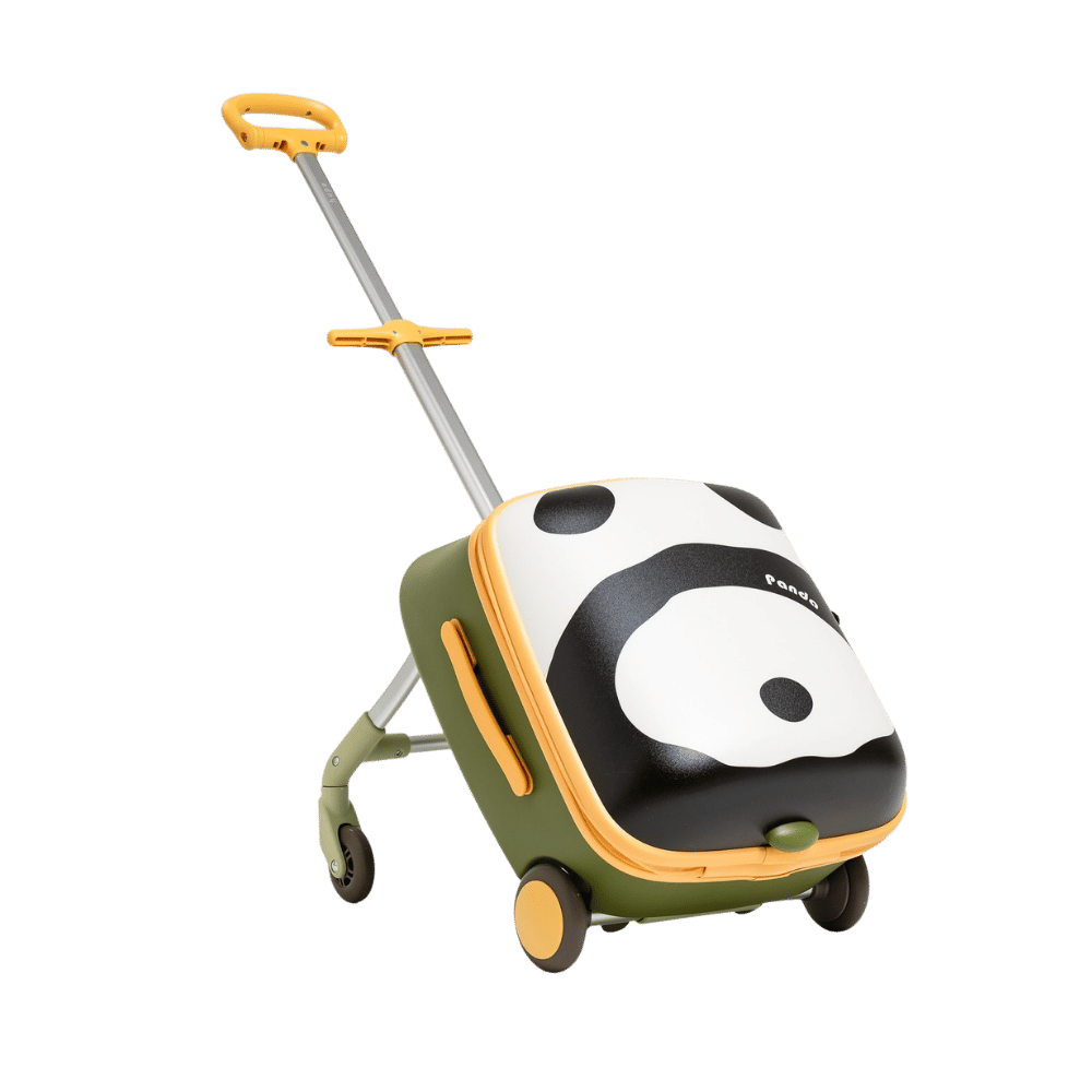กระเป๋าเดินทางให้เด็กนั่งขี่ได้ (18 นิ้ว) MONOWHEEL RUMO RIDE-ON SUITCASE ลายแพนด้า (PANDA) ประกันสูงสุด 1 ปี_1