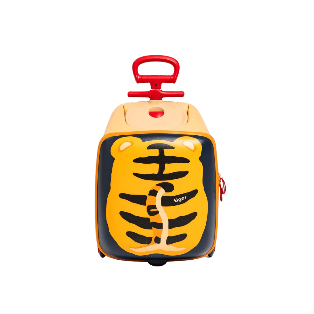 กระเป๋าเดินทางให้เด็กนั่งขี่ได้ (18 นิ้ว) MONOWHEEL RUMO RIDE-ON SUITCASE ลายเสือ (TIGER) ประกันสูงสุด 1 ปี_2