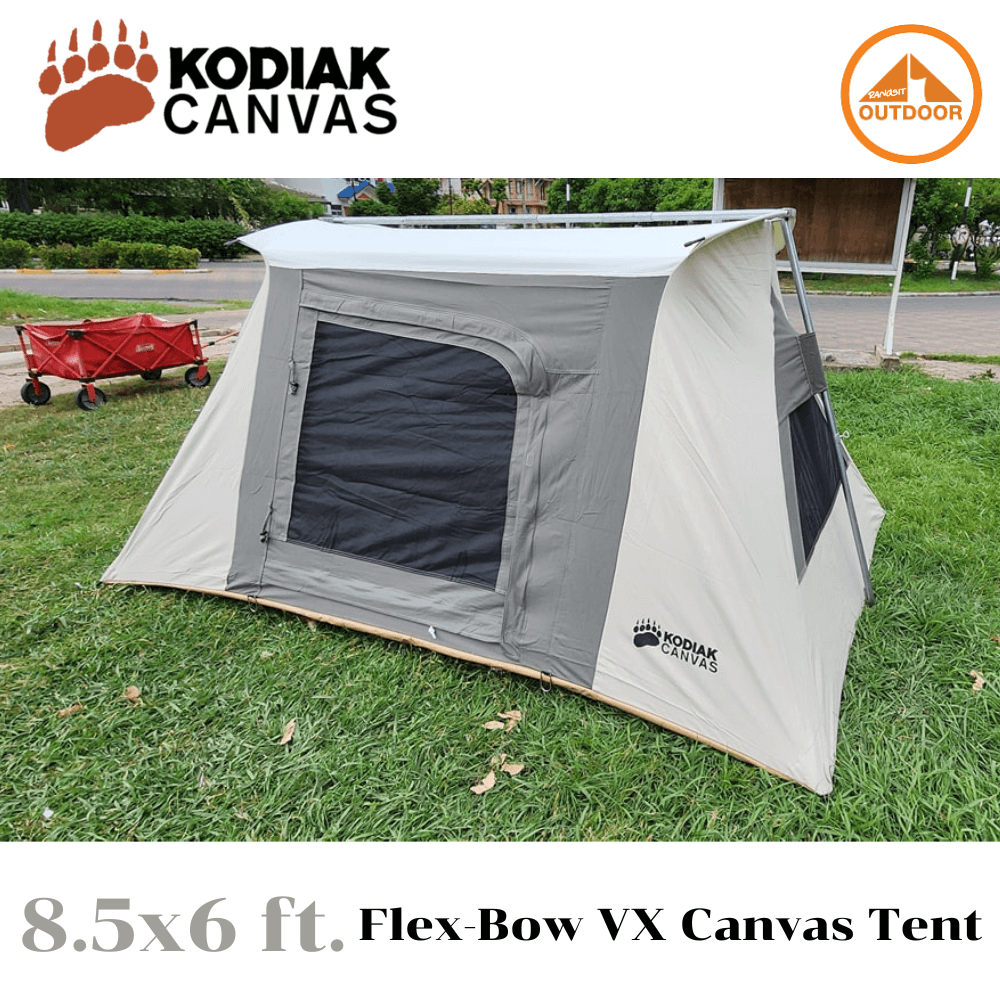 เต้นท์แคมป์ปิ้ง Kodiak Canvas 8.5×6 ft. Flex-Bow VX Tent _2