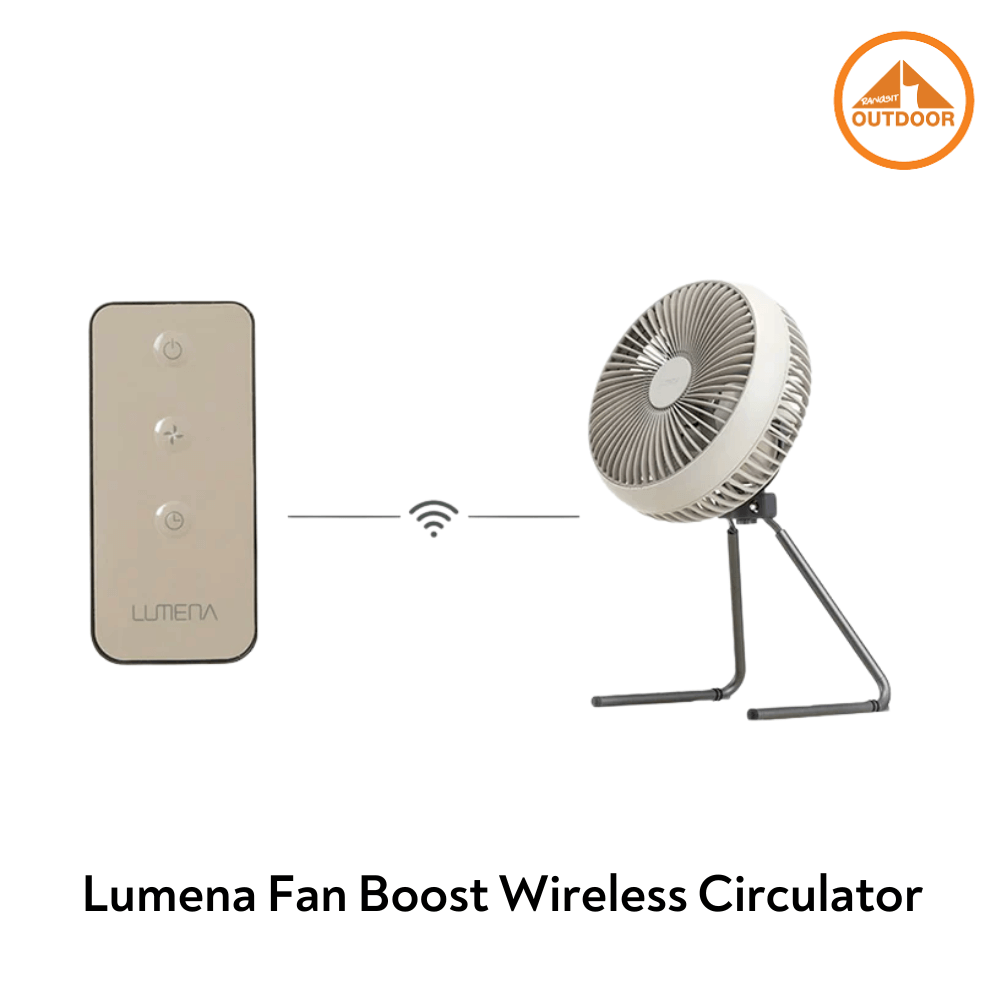 พัดลม Lumena Wireless Circulator สีเบจ
