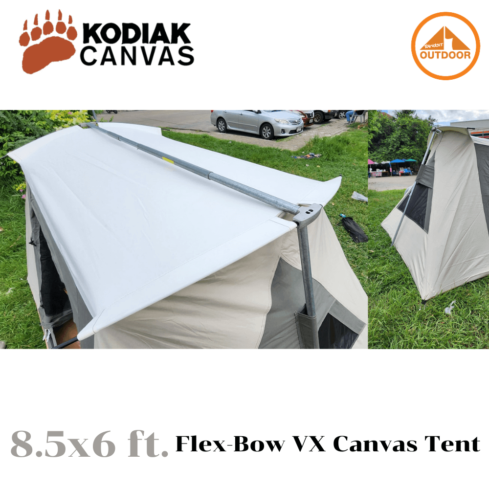 เต้นท์แคมป์ปิ้ง Kodiak Canvas 8.5×6 ft. Flex-Bow VX Tent _3