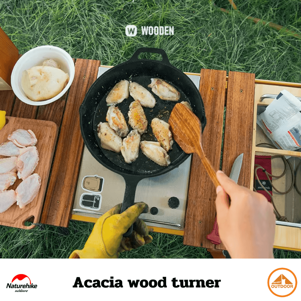 ตะหลิว naturehike acacia wood turner
