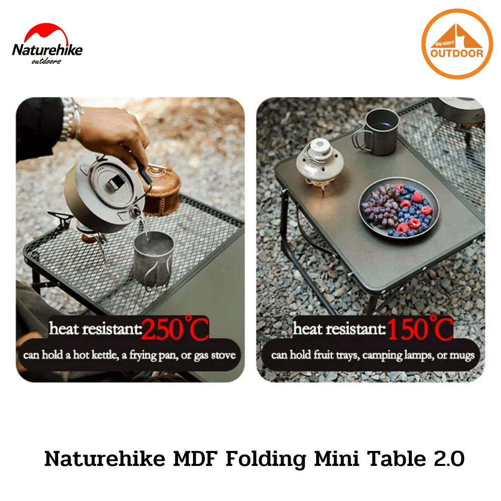 โต๊ะพับขนาดเล็ก Naturehike MDF รุ่น 2.0