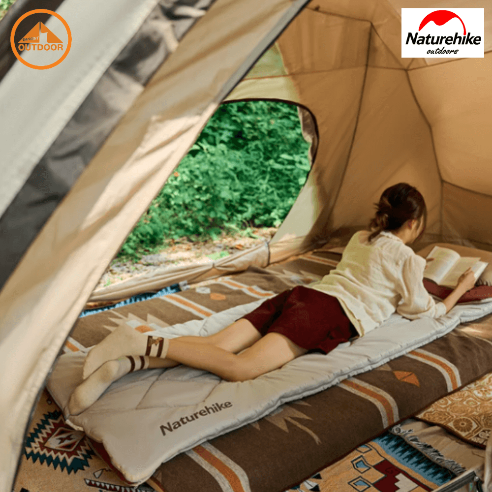 ถุงนอน  Naturehike Autumn maple 250 สีครีม-น้ำตาล