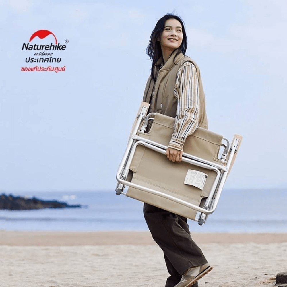 เก้าอี้พับแค้มป์ปิ้งปรับเอนได้ 3 ระดับ Naturehike TY11 Outdoor Adjustable Pillow Chair 