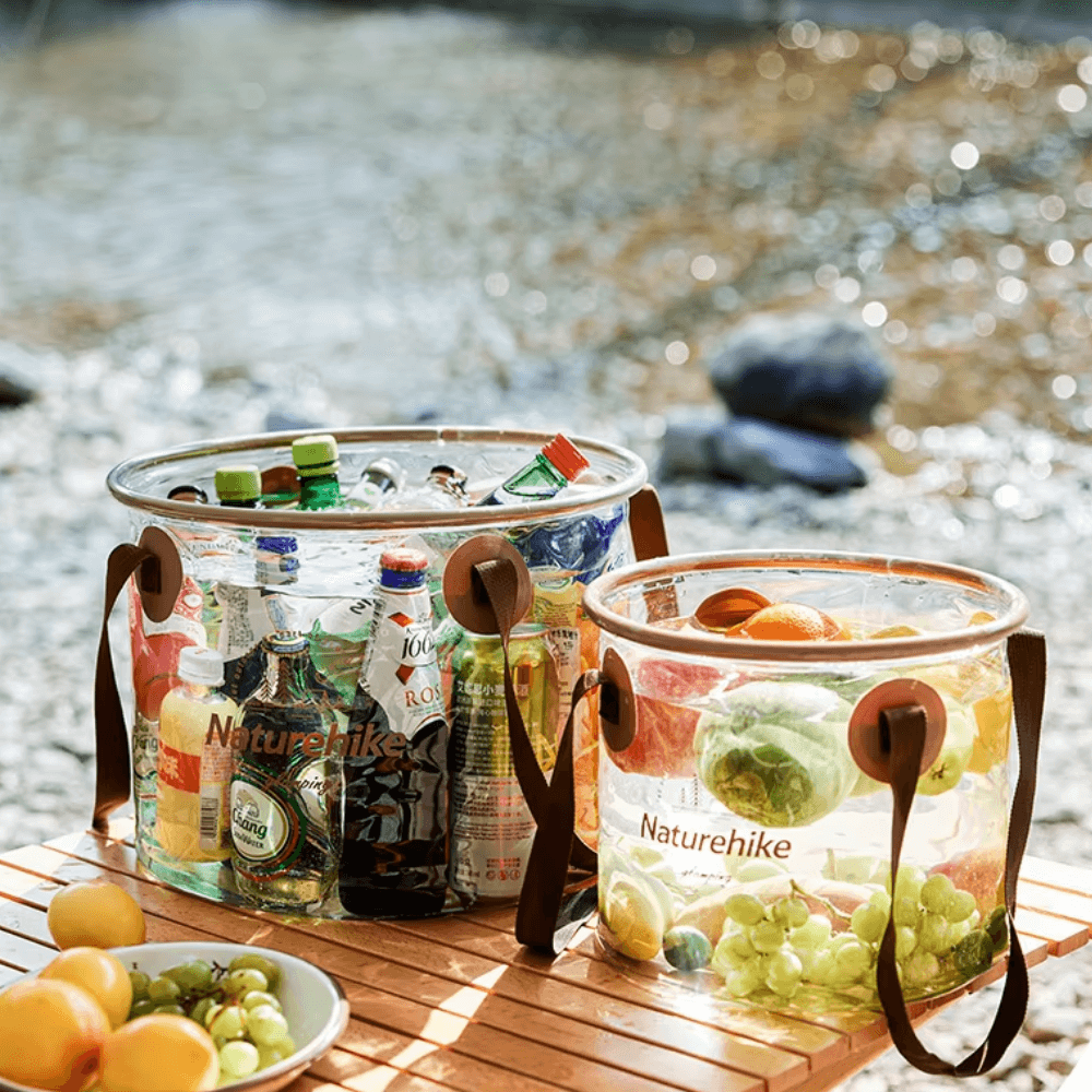ถังน้ำพับเก็บได้ Naturehike Foldable Round Bucket 10L