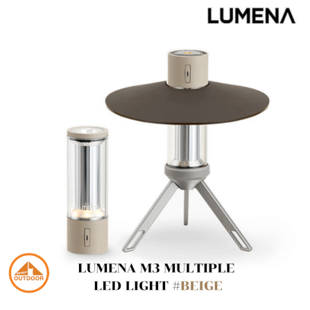 ตะเกียง Lumena M3 Multiple LED Rechargeable Lantern สีเบจ_1
