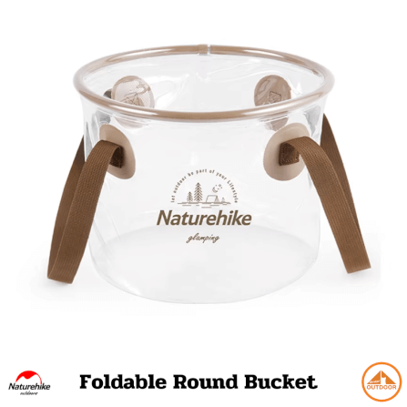 ถังน้ำพับเก็บได้ Naturehike Foldable Round Bucket 10L_1