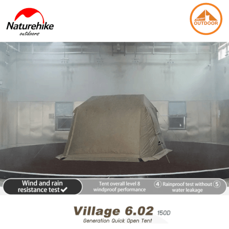 เต้นท์แค้มป์ปิ้งอัตโนมัติ Naturehike Village 6.02 _5