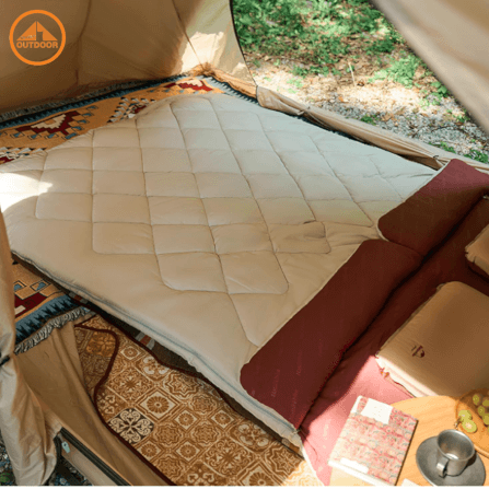 ถุงนอน  Naturehike Autumn maple 250 สีครีม-น้ำตาล_9