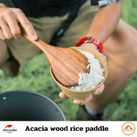 ทัพพี naturehike acacia wood rice paddle_4