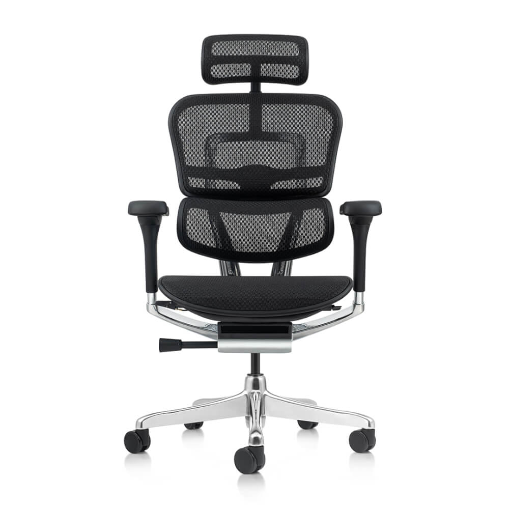 เก้าอี้เพื่อสุขภาพ DF PROCHAIR รุ่น Ergo Elite Pro สีดำ