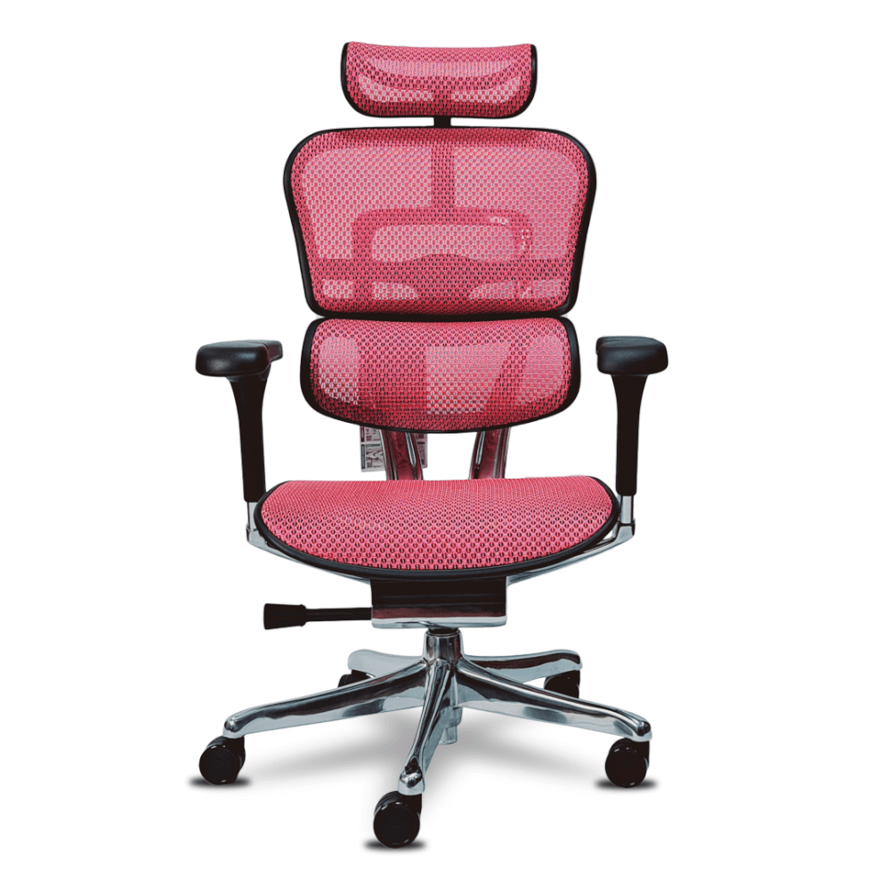 เก้าอี้เพื่อสุขภาพ DF PROCHAIR รุ่น Ergo Elite Pro สีชมพู