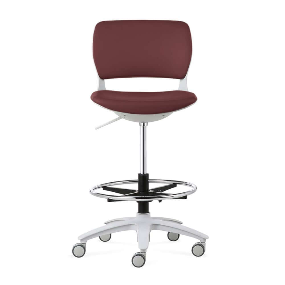 เก้าอี้บาร์ DF PROCHAIR รุ่น ACE Bar สีแดง