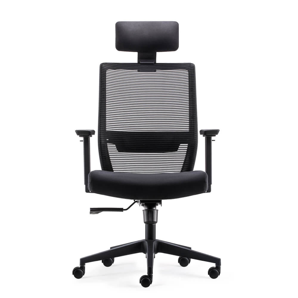 เก้าอี้สำนักงาน DF PROCHAIR รุ่น Polo-H สีดำ