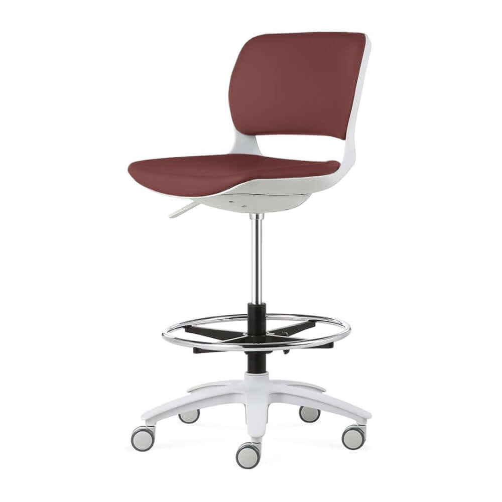 เก้าอี้บาร์ DF PROCHAIR รุ่น ACE Bar สีแดง