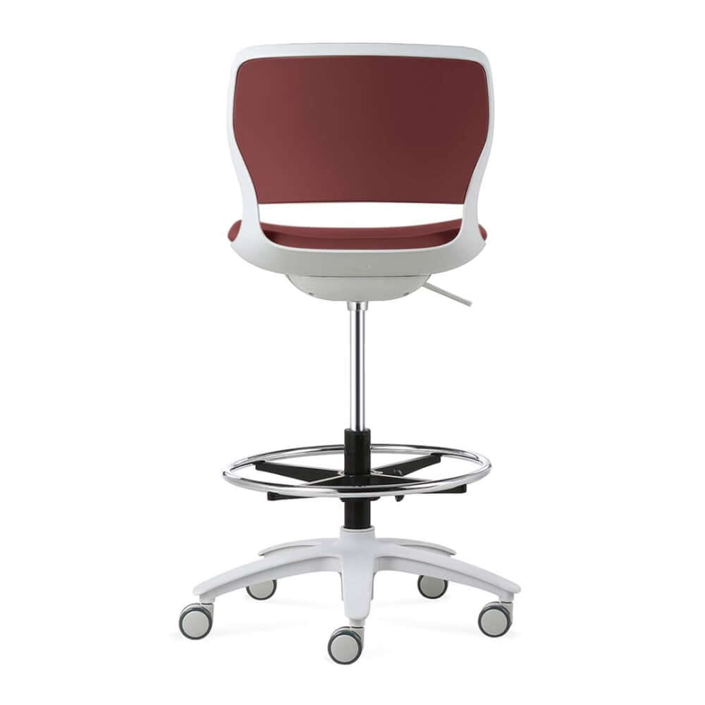 เก้าอี้บาร์ DF PROCHAIR รุ่น ACE Bar สีแดง
