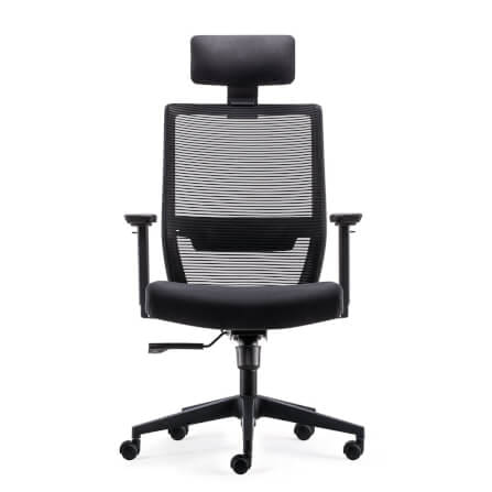 เก้าอี้สำนักงาน DF PROCHAIR รุ่น Polo-H สีดำ_0