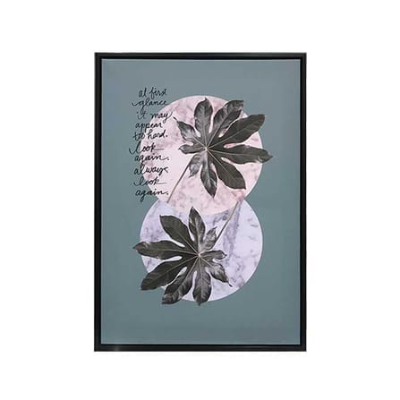 ภาพติดฝาผนัง CHIC REPUBLIC รุ่น BLUE TROPICAL-A/50X70_0