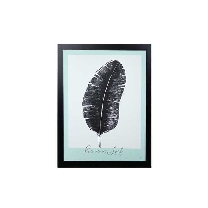 ภาพติดฝาผนัง CHIC REPUBLIC รุ่น BANANA LEAF/30X40