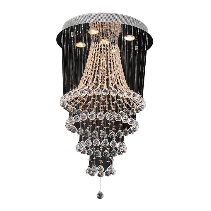 โคมไฟระย้า CHIC REPUBLIC รุ่น PALAZZO/5 สีโครเมี่ยม_0