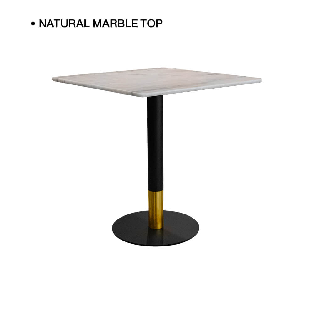 โต๊ะอาหาร CHIC REPUBLIC รุ่น LUX SQUARE-B/70 สีขาว_0