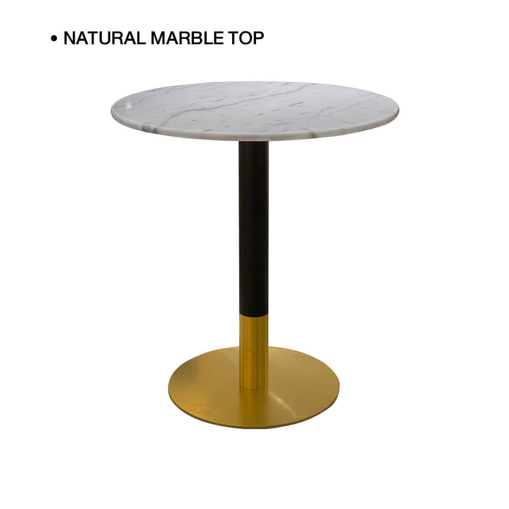 โต๊ะอาหาร CHIC REPUBLIC รุ่น LUX CIRCLE-A/70 สีขาว_0