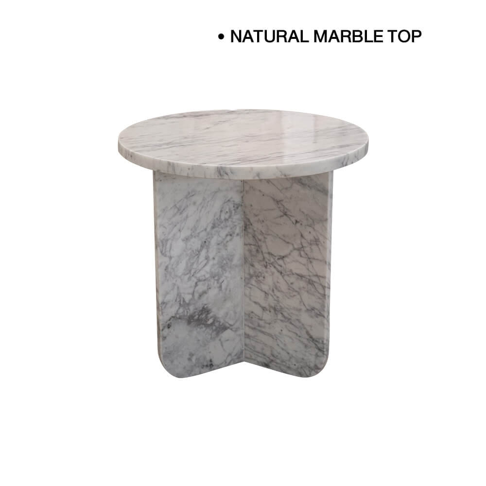 โต๊ะข้าง CHIC REPUBLIC รุ่น PONTUS/41 สีขาว_0