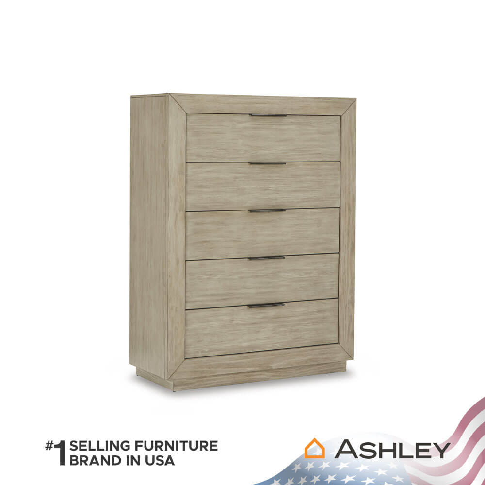 ตู้ลิ้นชัก 5 ลิ้นชัก ASHLEY FURNITURE HOMESTORE รุ่น HENNINGTON/110 สีไม้ธรรมชาติ