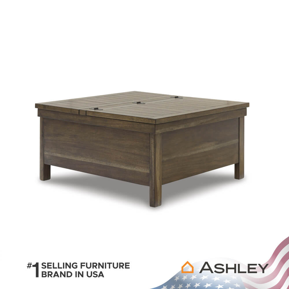 โต๊ะกลาง พร้อมลิฟท์ท็อป ASHLEY FURNITURE HOMESTORE รุ่น MORIVILLE/91 สีน้ำตาล_0