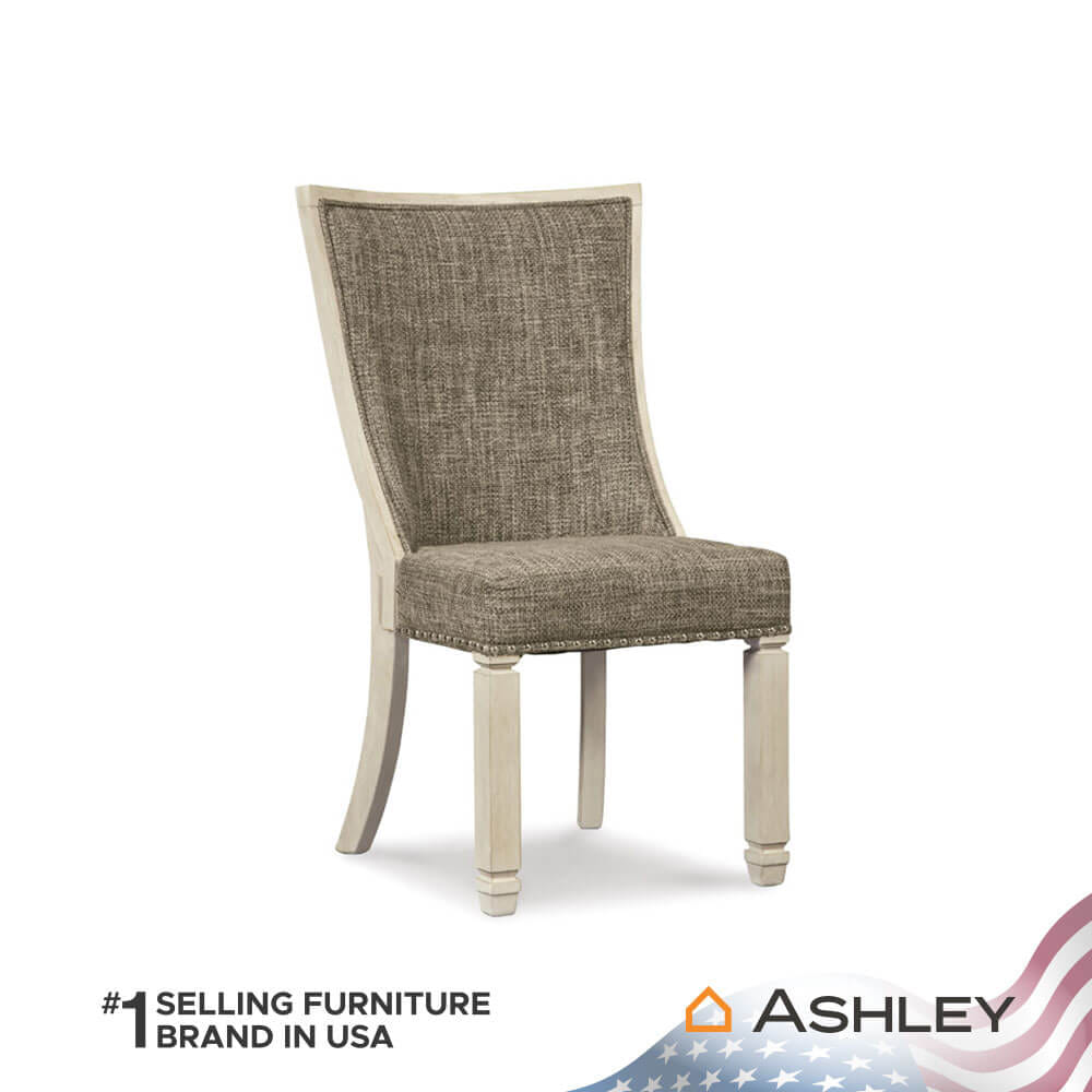 เก้าอี้ทานข้าว ASHLEY FURNITURE HOMESTORE รุ่น BOLANBURG-B สีขาววินเทจ