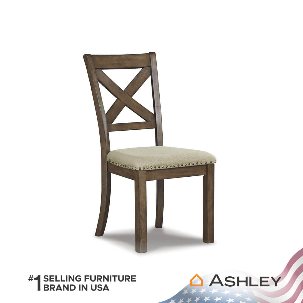 เก้าอี้ทานข้าว ASHLEY FURNITURE HOMESTORE รุ่น MORIVILLE สีเบจ_0
