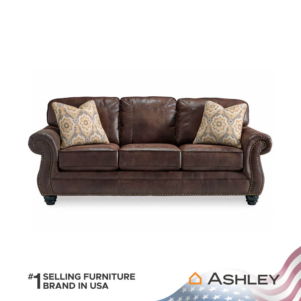 โซฟา 3 ที่นั่ง ASHLEY FURNITURE HOMESTORE รุ่น W80070-O/3 สีน้ำตาลเข้ม