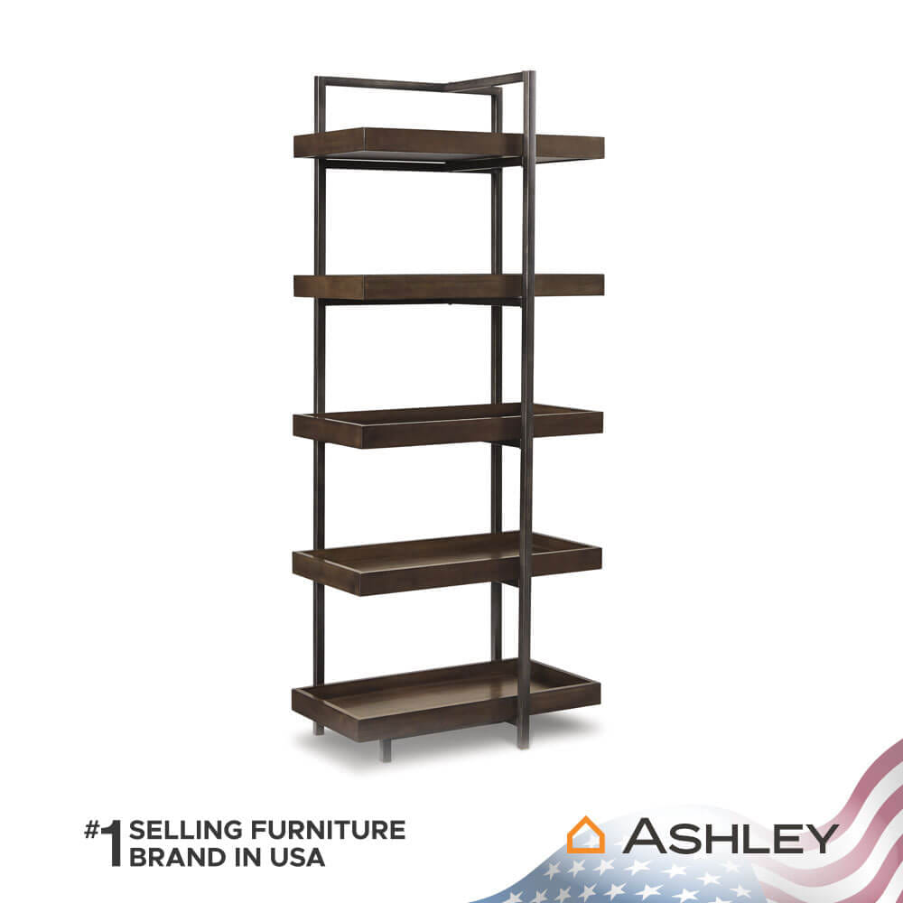 ชั้นวางของโล่ง 5 ชั้น ASHLEY FURNITURE HOMESTORE รุ่น STARMORE/5 สีน้ำตาลเข้ม