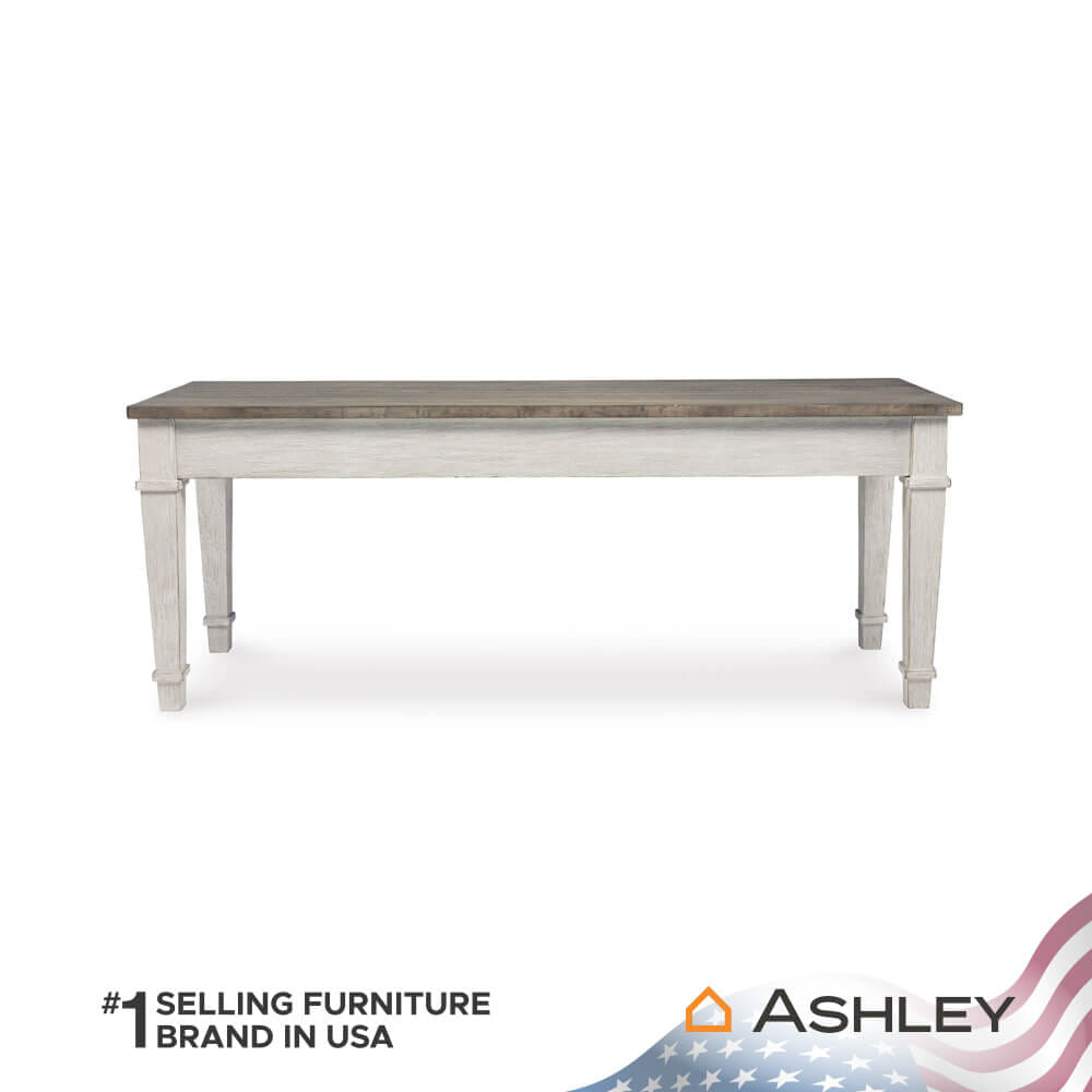 ม้านั่งพร้อมช่องเก็บของ ASHLEY FURNITURE HOMESTORE รุ่น SKEMPTON/121 สีขาววินเทจ_0