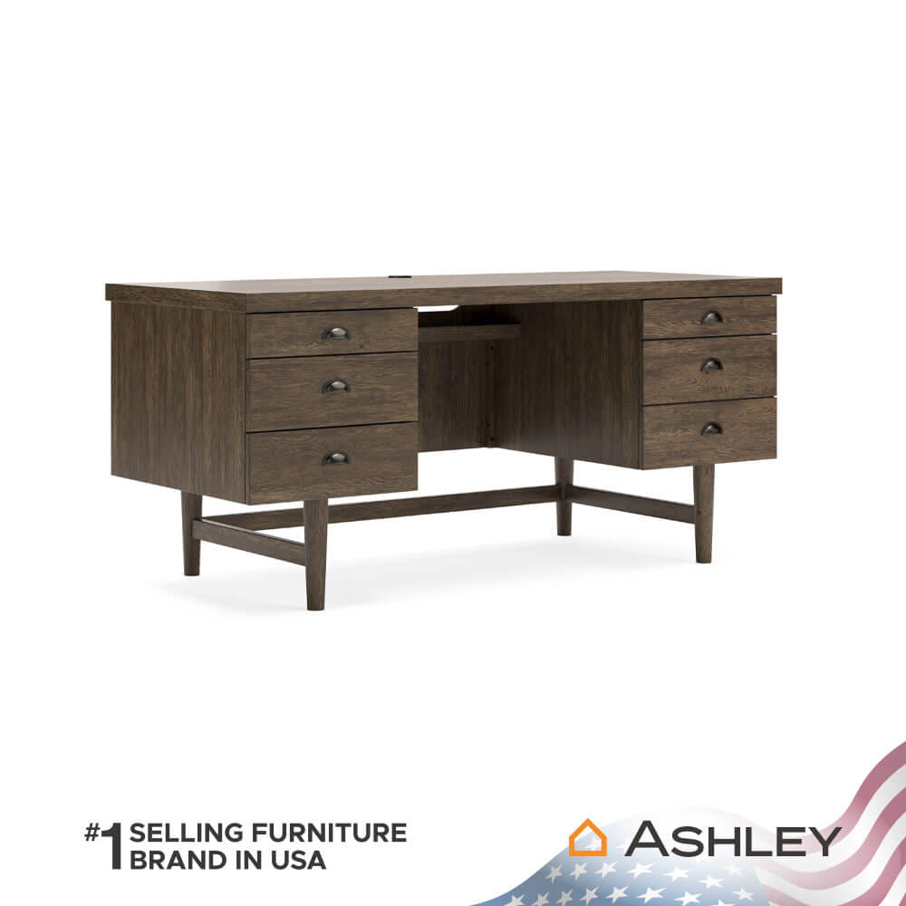 โต๊ะทำงาน ASHLEY FURNITURE HOMESTORE รุ่น AUSTANNY/168 สีน้ำตาล
