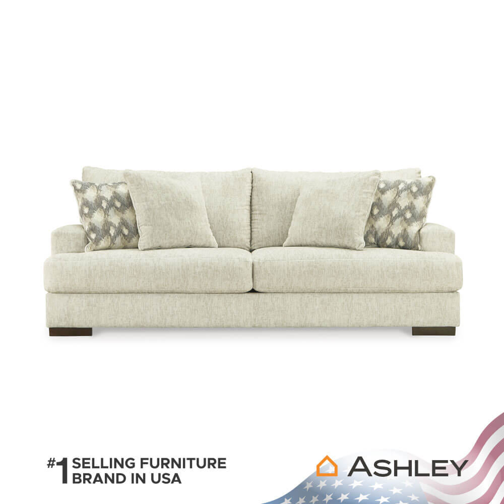 โซฟา 3 ที่นั่ง ASHLEY FURNITURE HOMESTORE รุ่น CARETTI/3 สีครีม