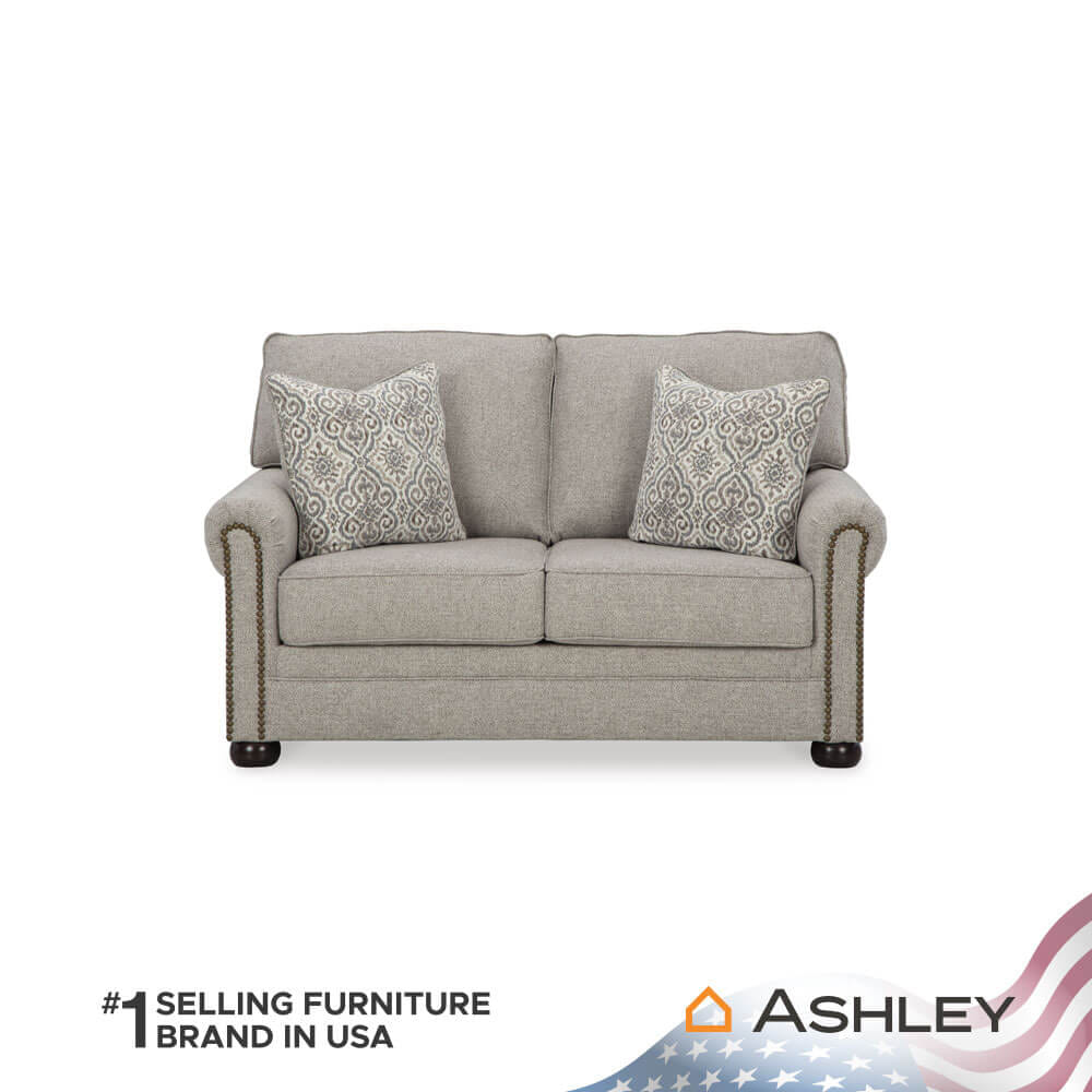 โซฟา 2 ที่นั่ง ASHLEY FURNITURE HOMESTORE รุ่น GAELON/2 สีน้ำตาลอ่อน