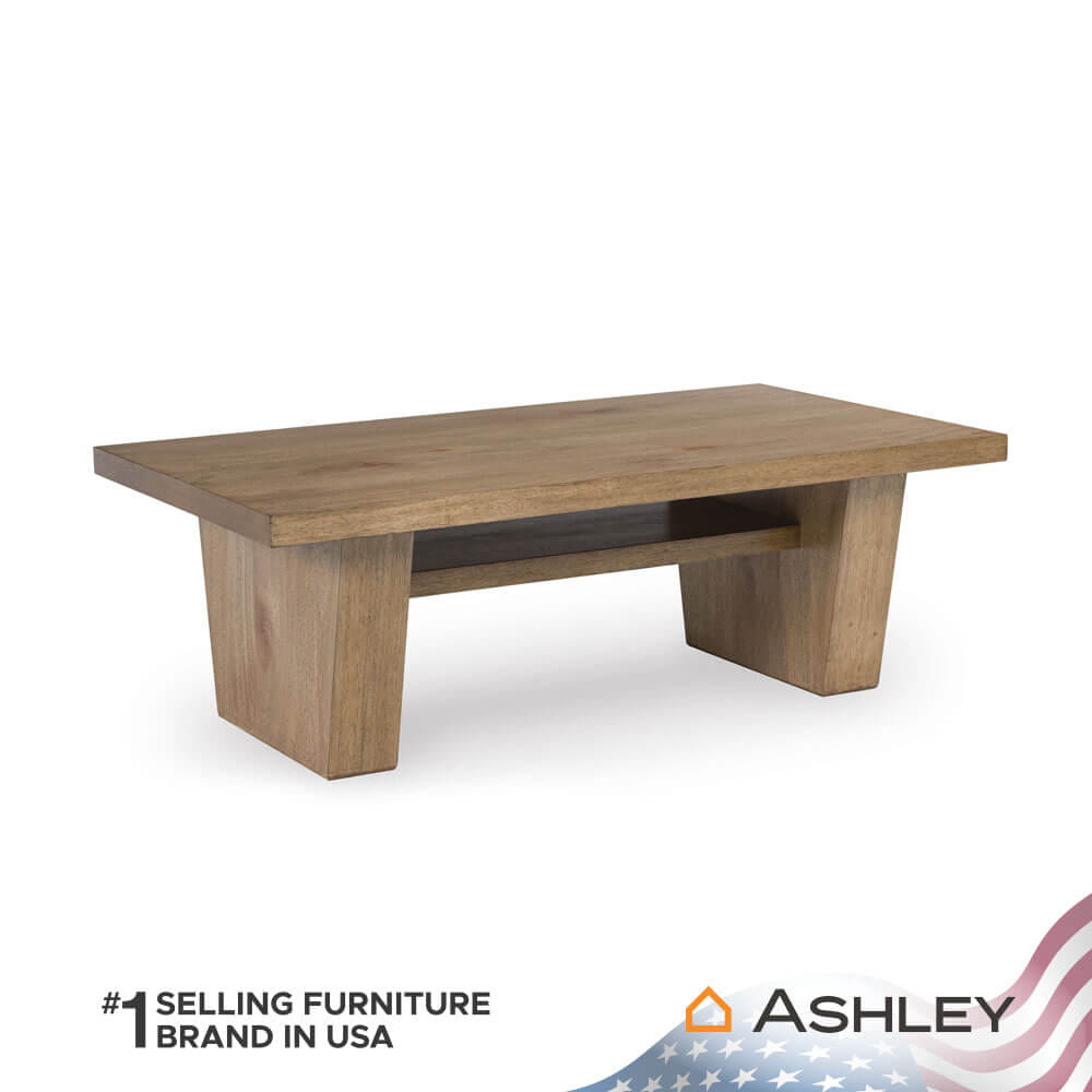 โต๊ะกลาง ASHLEY FURNITURE HOMESTORE รุ่น KRISTILAND/139 สีน้ำตาลอ่อน