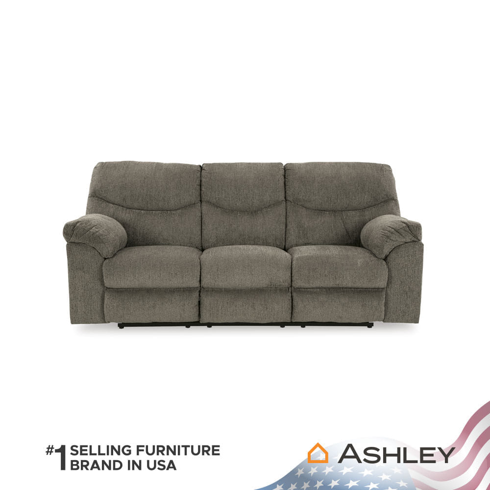 โซฟาปรับเอนนอน 3 ที่นั่ง ASHLEY FURNITURE HOMESTORE รุ่น ALPHONS/3RR สีน้ำตาล