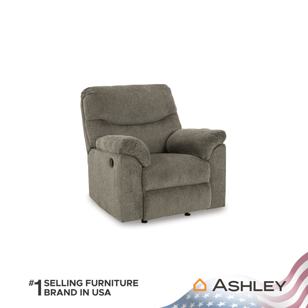 เก้าอี้ปรับเอนนอน 1 ที่นั่ง ASHLEY FURNITURE HOMESTORE รุ่น ALPHONS/1R สีน้ำตาล