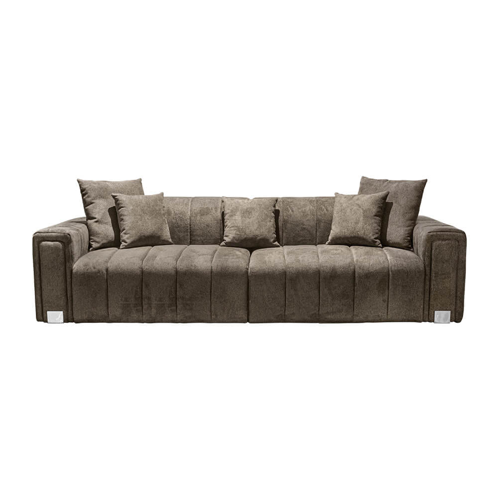 โซฟา 3 ที่นั่ง CHIC REPUBLIC รุ่น ANGILIA/3 สีน้ำตาล_1